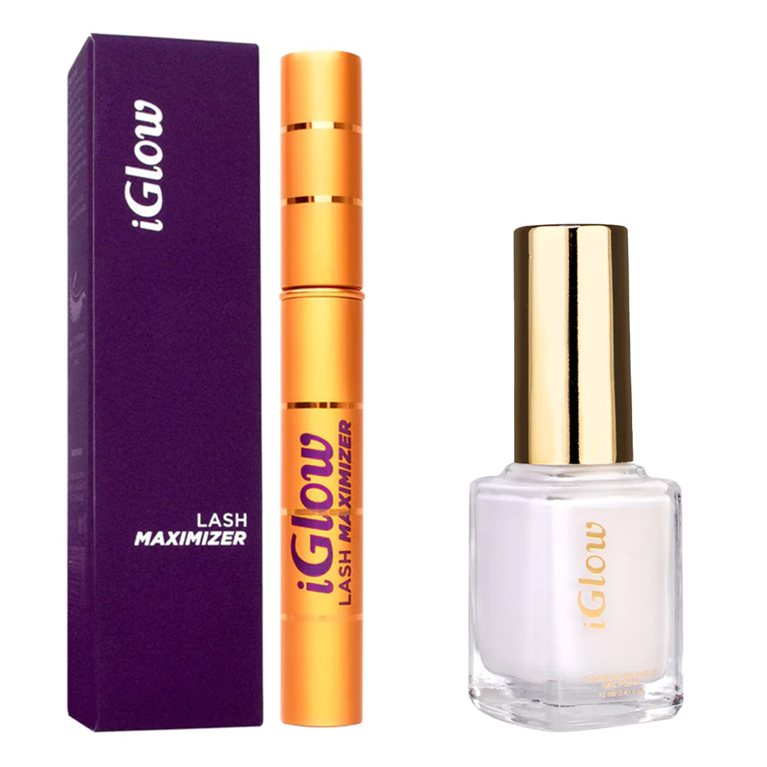 iGlow Vippeserum & Neglelakk - Blondie White (Hvit)