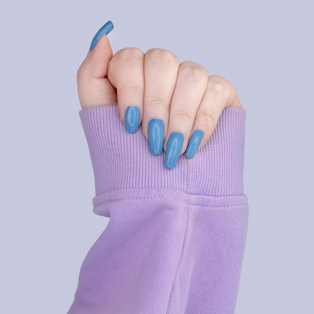 iGlow Neglelakk - Blue Angel (Blå)