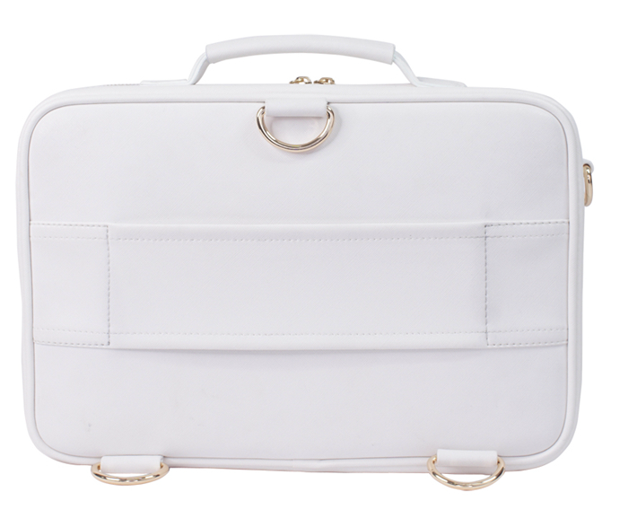 iGlow Big Cosmetic Bag XL - Sminkeveske, Hvit