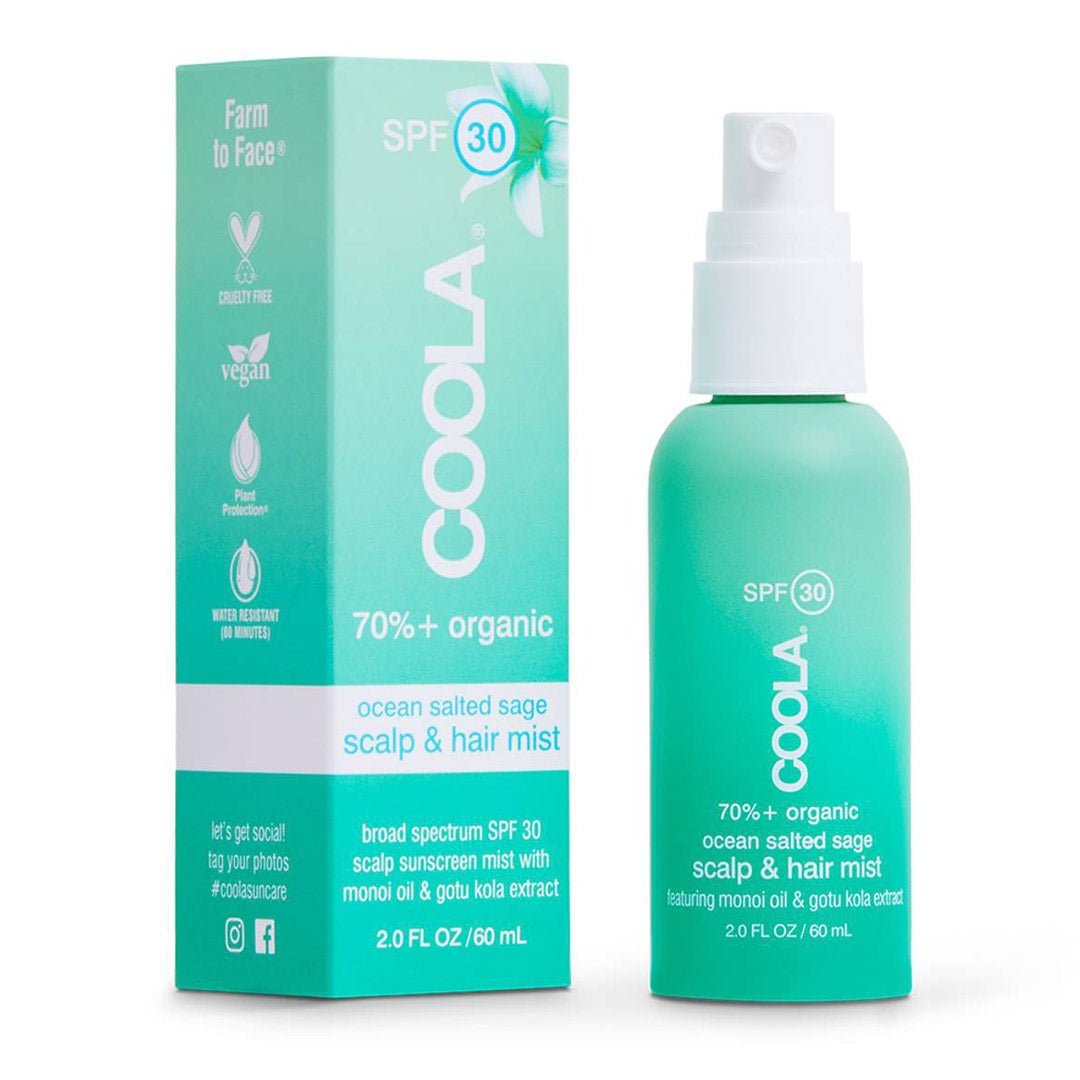 Coola - Scalp & Hair Mist SPF 30, 60 ml - iGlow.no