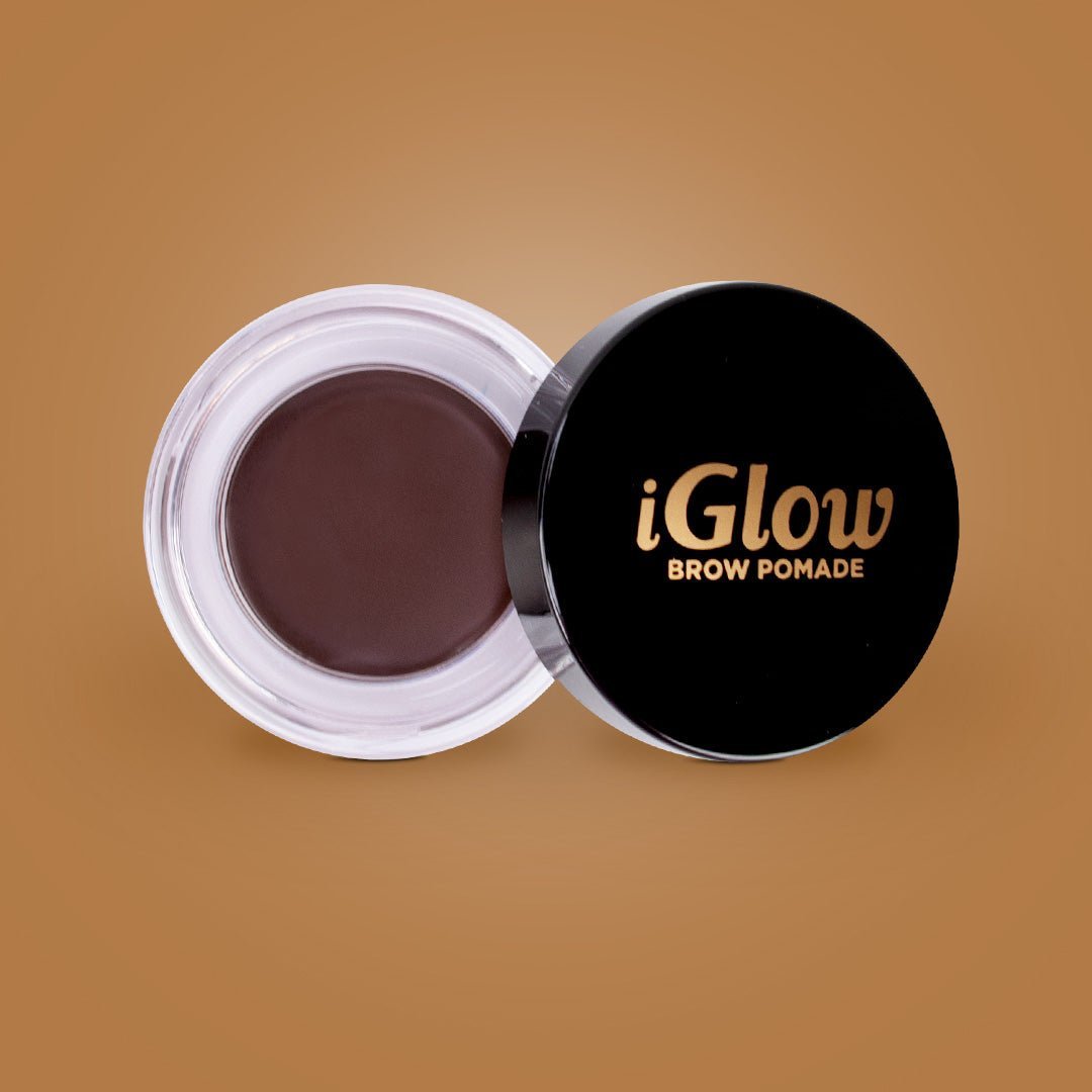🎁 iGlow Brow Pomade - Brynpomade, dark brown (mørk brun) (25% off) - iGlow.no