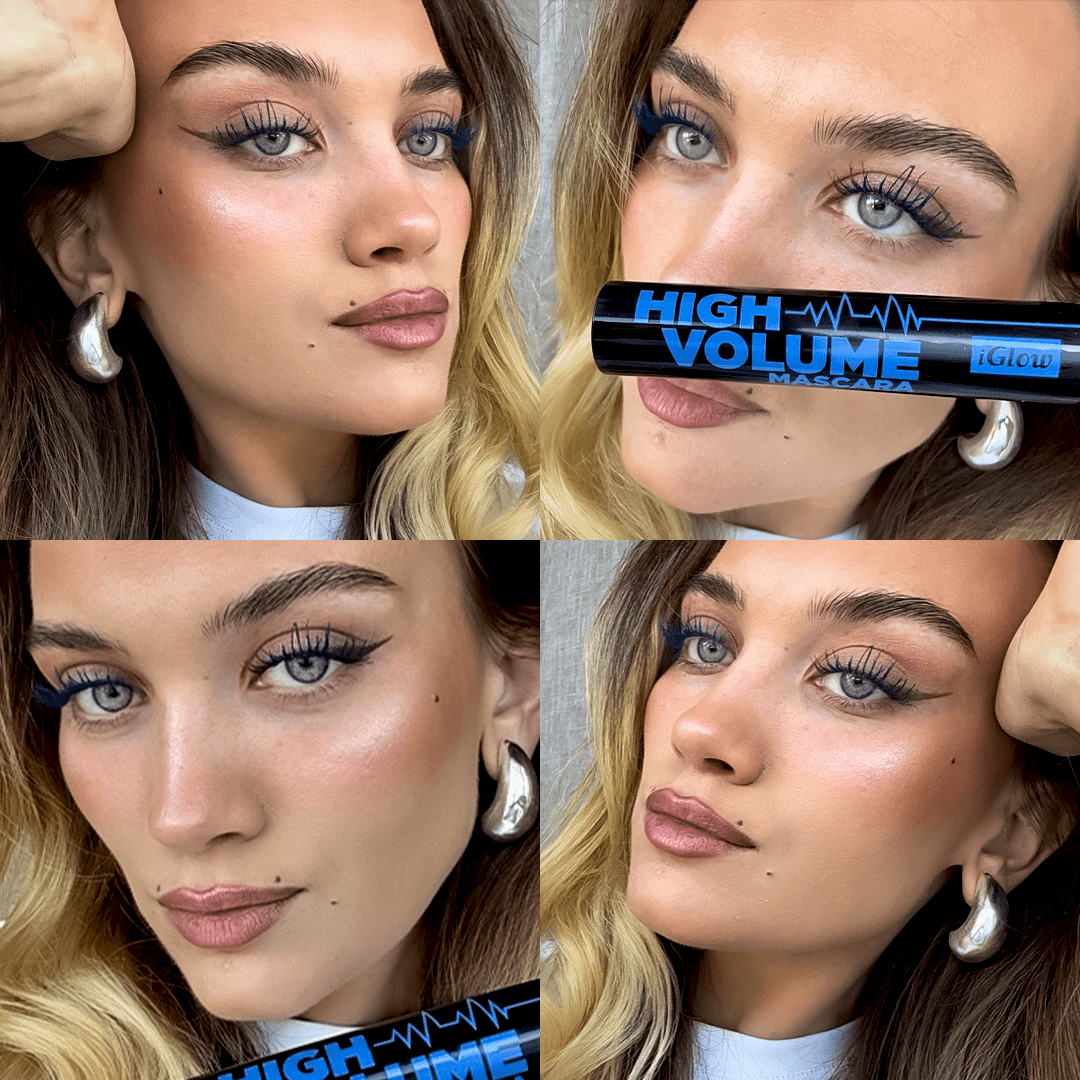 iGlow High Volume Mascara - Blue - iGlow.no