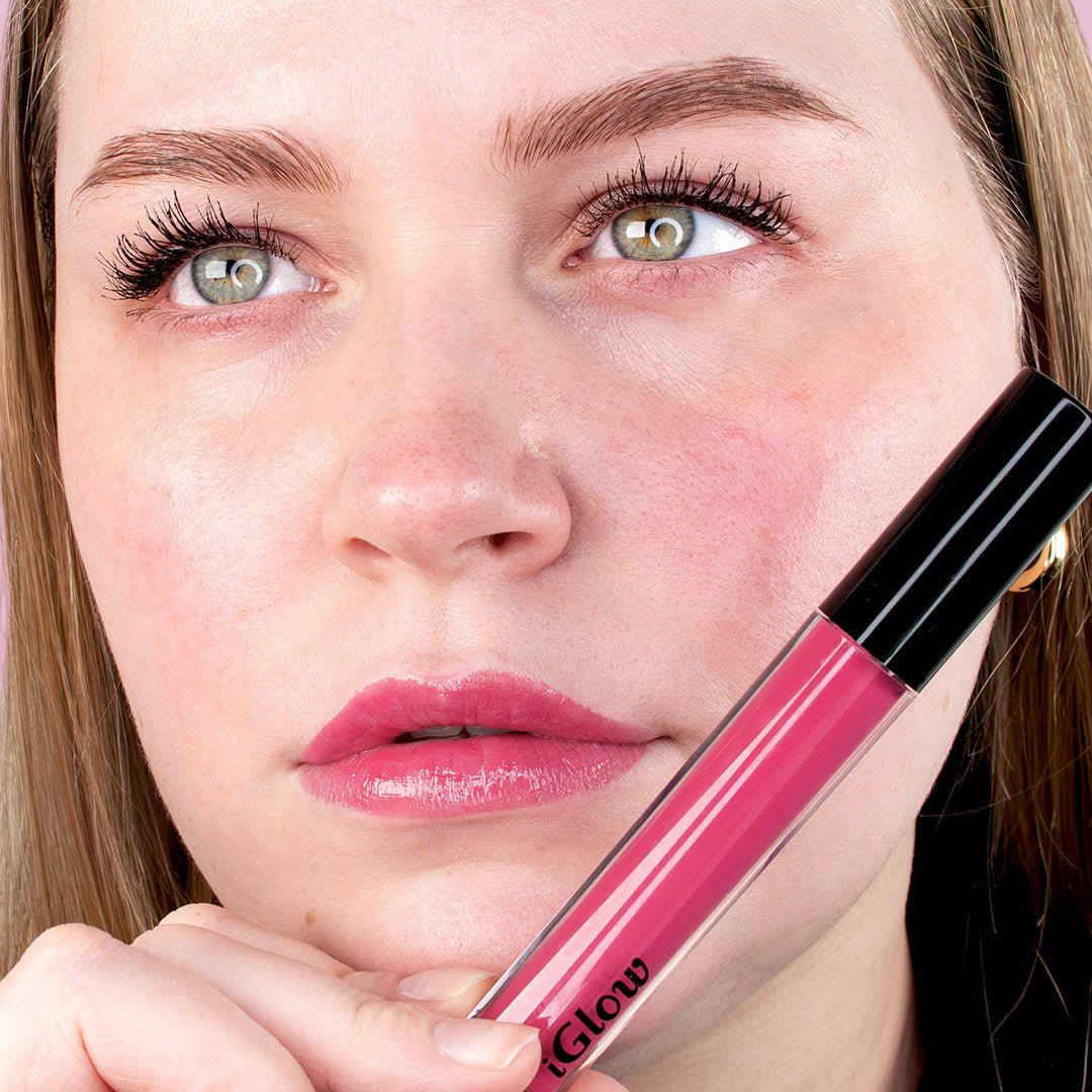 iGlow Lip Gloss - Deep Berry - iGlow.no