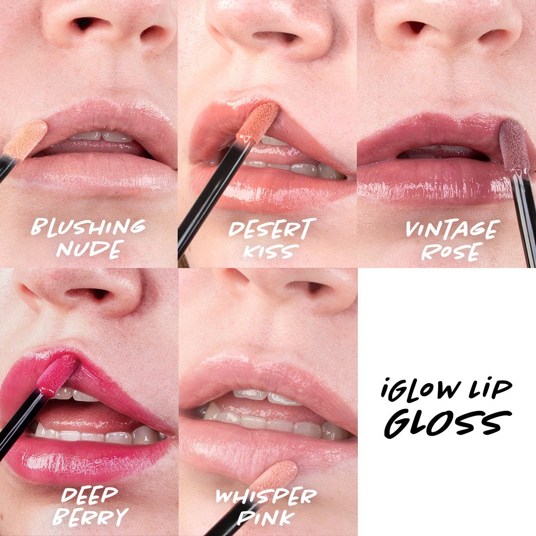 iGlow Lip Gloss - Whisper Pink - iGlow.no
