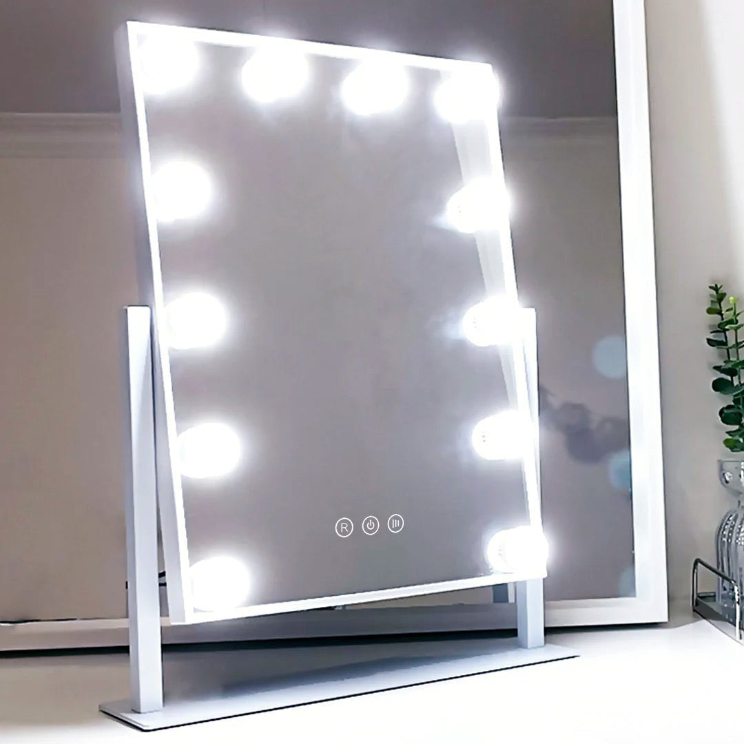 iGlow Makeup Mirror - Sminkespeil / Hvit