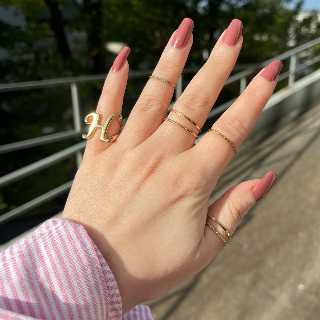 iGlow Neglelakk - Dusky Rose (Pudderrosa) - iGlow.no