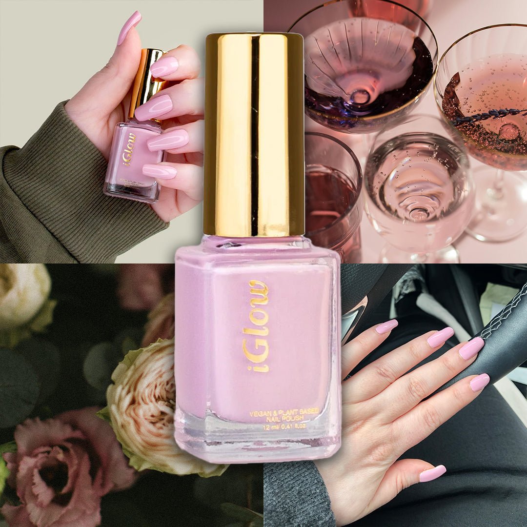 iGlow Neglelakk - Lovely Pink (Pastellrosa) - iGlow.no