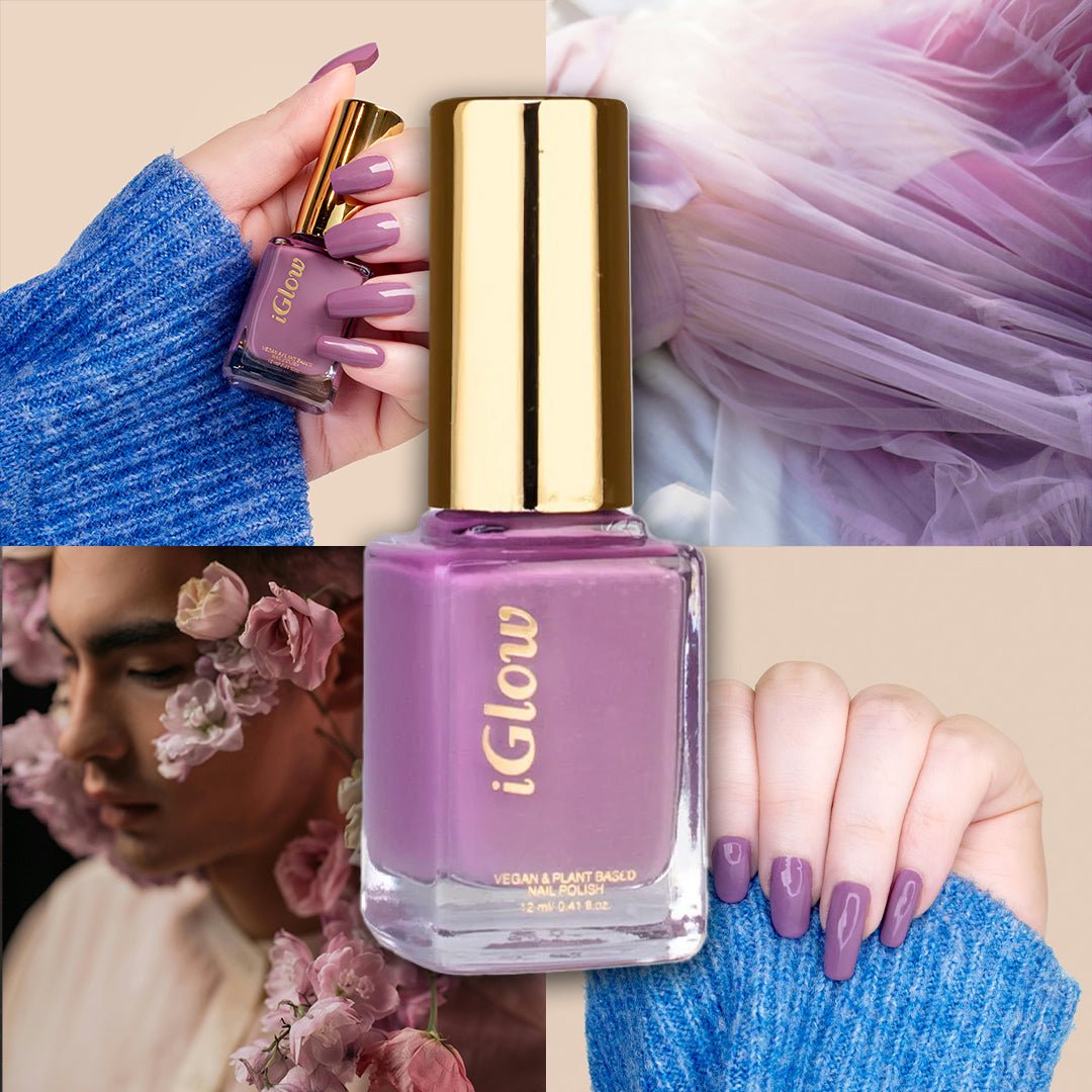 iGlow Neglelakk - Lucky Purple (Lilla) - iGlow.no