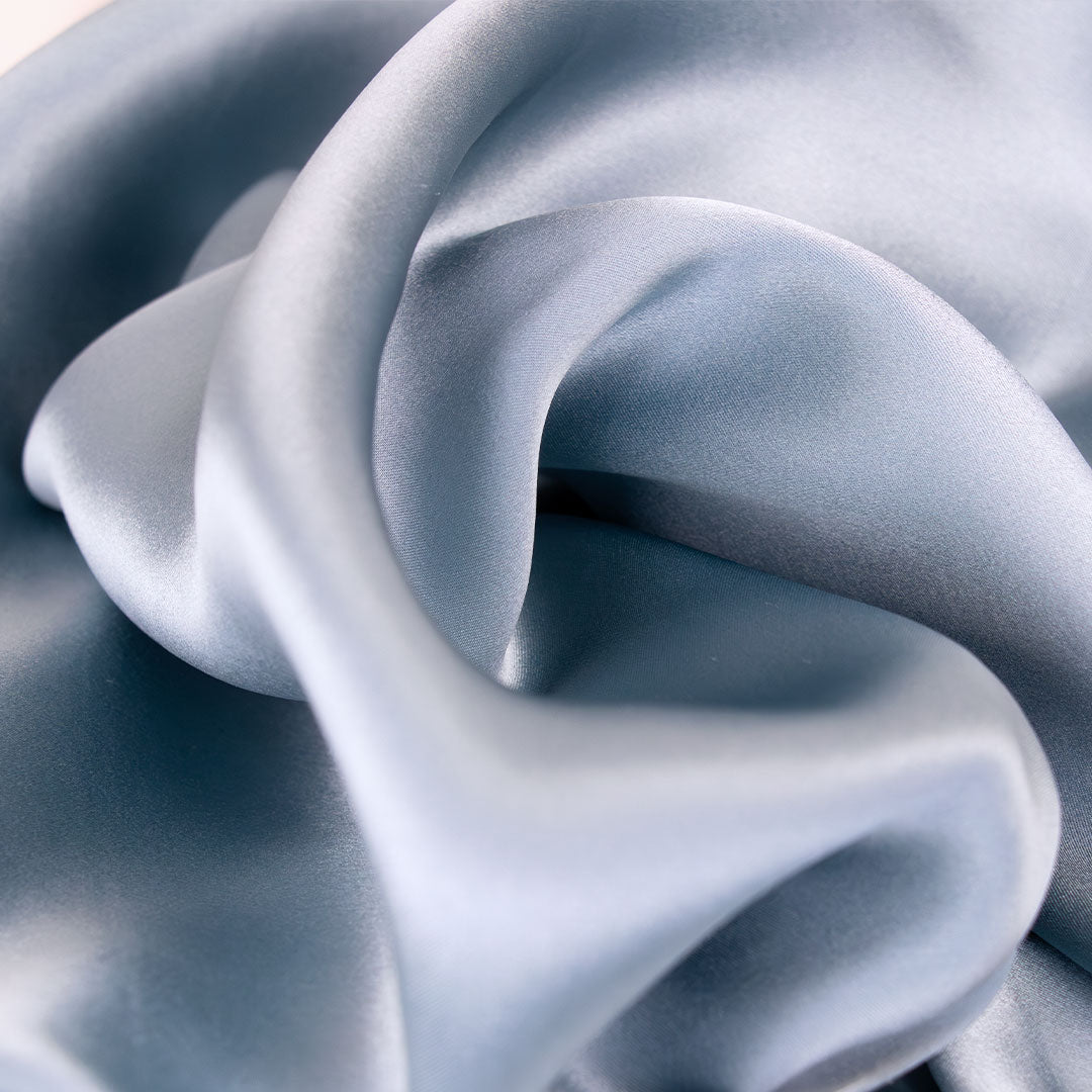 iGlow Silkeputetrekk, Blue Pearl & Teddytøfler, Sweet Blue - iGlow.no