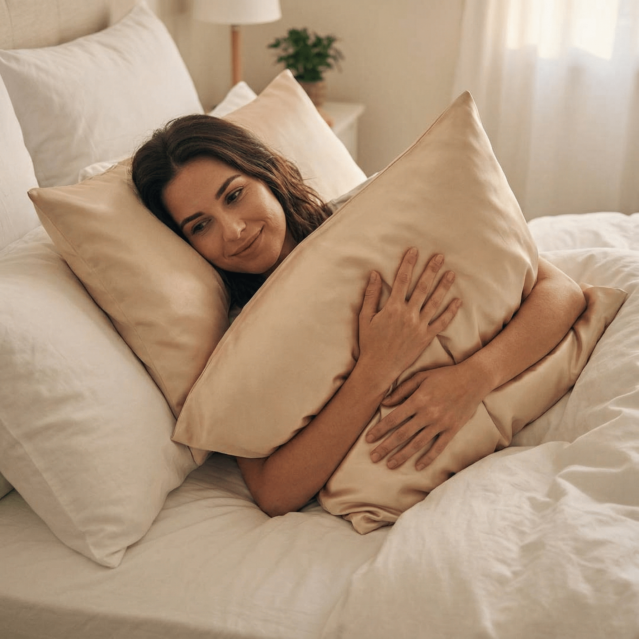 iGlow Silkeputetrekk - Champagne Dreams (Sjampanje) - iGlow.no