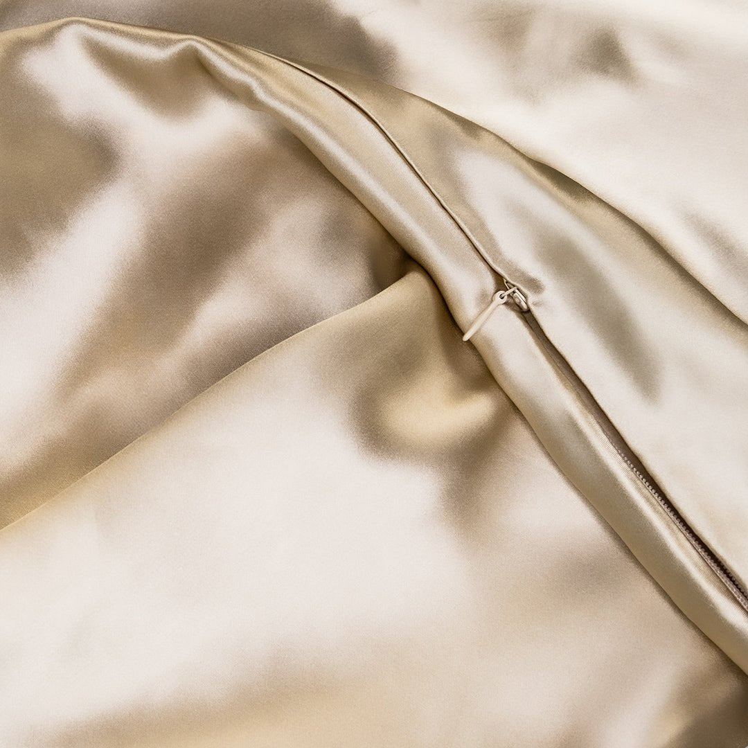 iGlow Silkeputetrekk - Champagne Dreams (Sjampanje) - iGlow.no