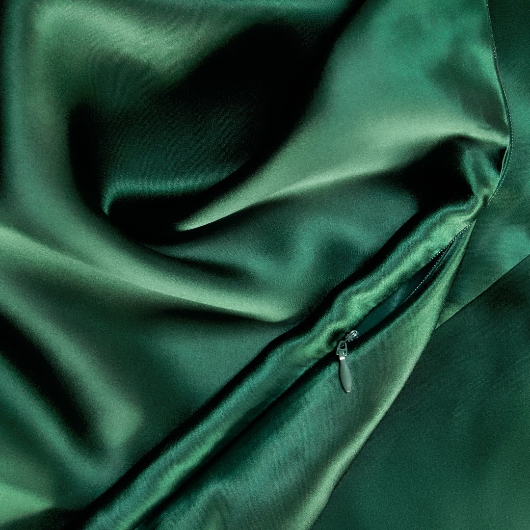 iGlow Silkeputetrekk - Forest Green (Mørk grønn) - iGlow.no