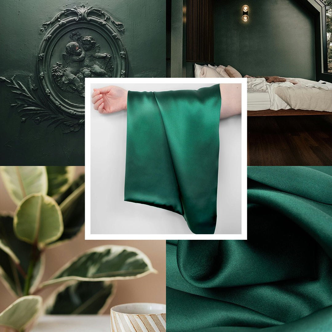 iGlow Silkeputetrekk - Forest Green (Mørk grønn) - iGlow.no