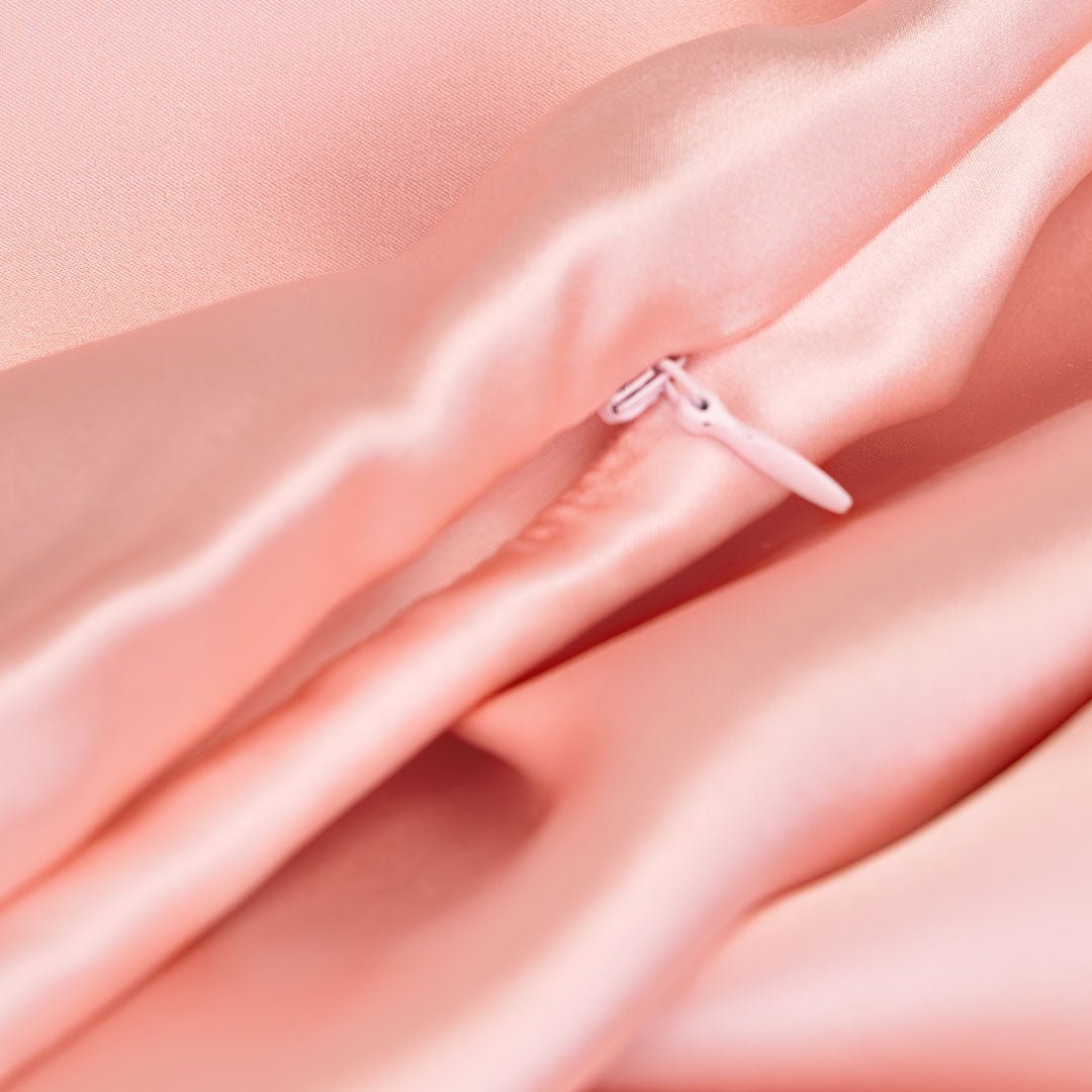 iGlow Silkeputetrekk, Pink Sorbet & Teddytøfler, Velvet Rose - iGlow.no