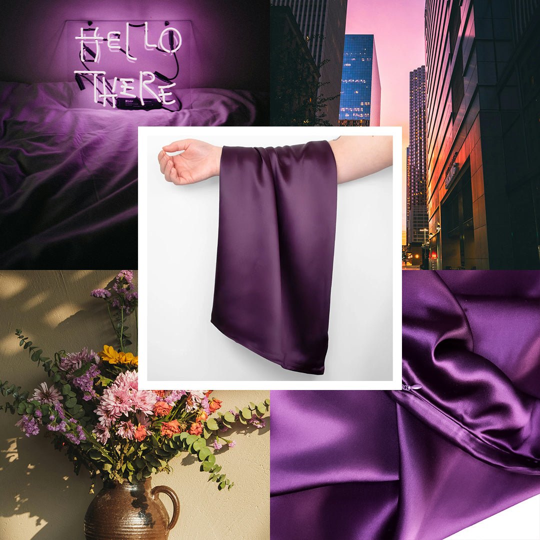 iGlow Silkeputetrekk - Purple Sky (Lilla) - iGlow.no