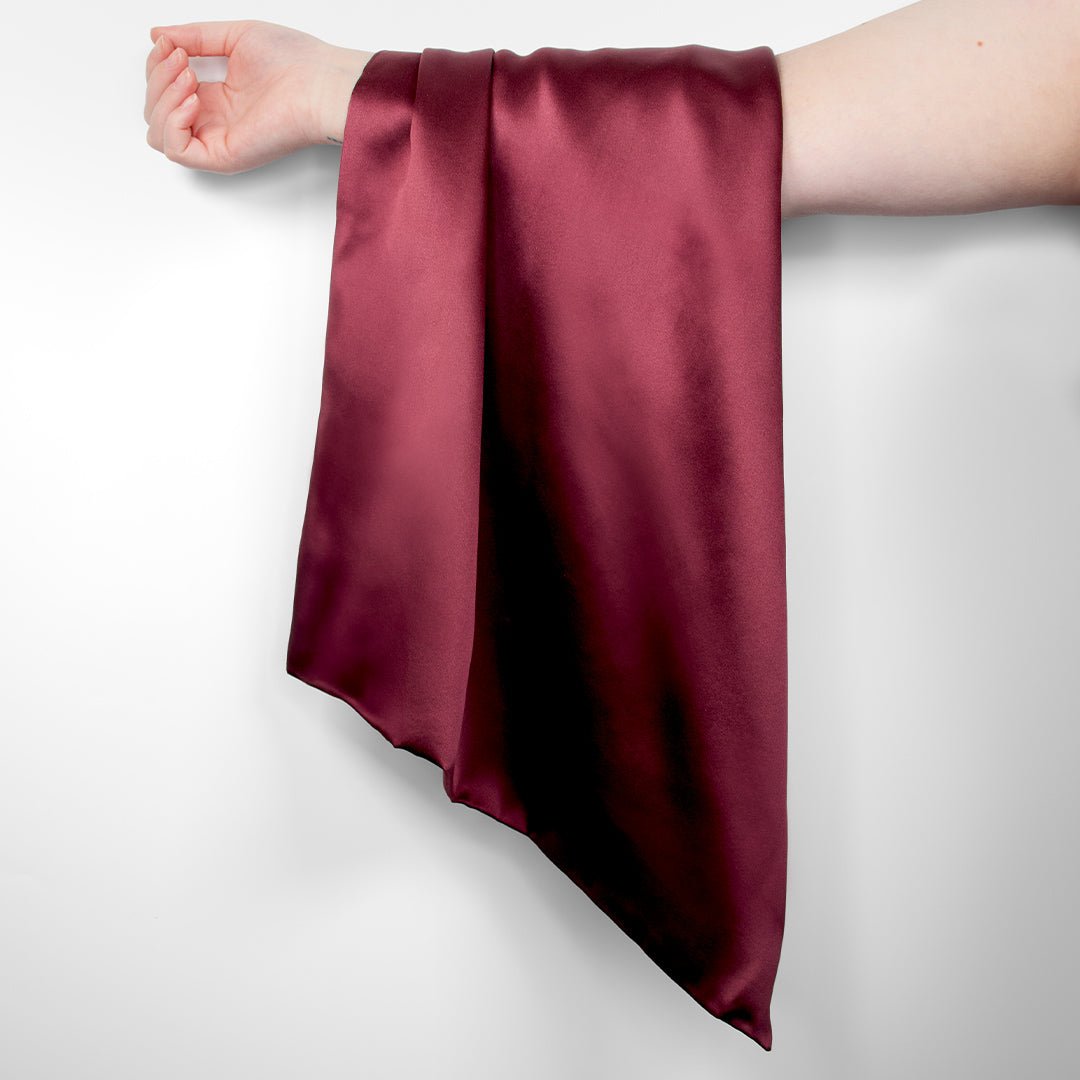 iGlow Silkeputetrekk - Sweet Plum (Burgunder) - iGlow.no