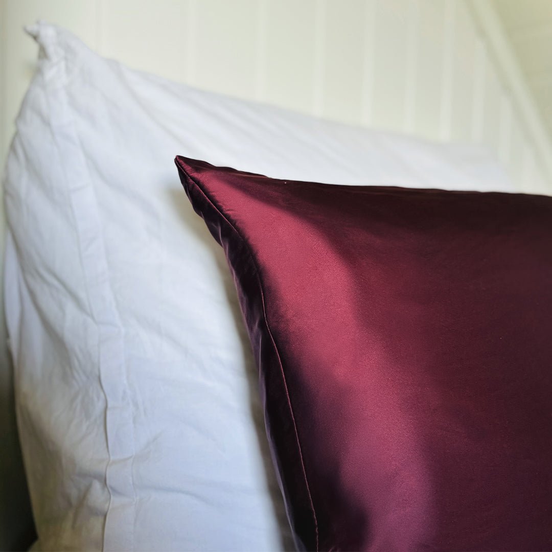 iGlow Silkeputetrekk - Sweet Plum (Burgunder) - iGlow.no