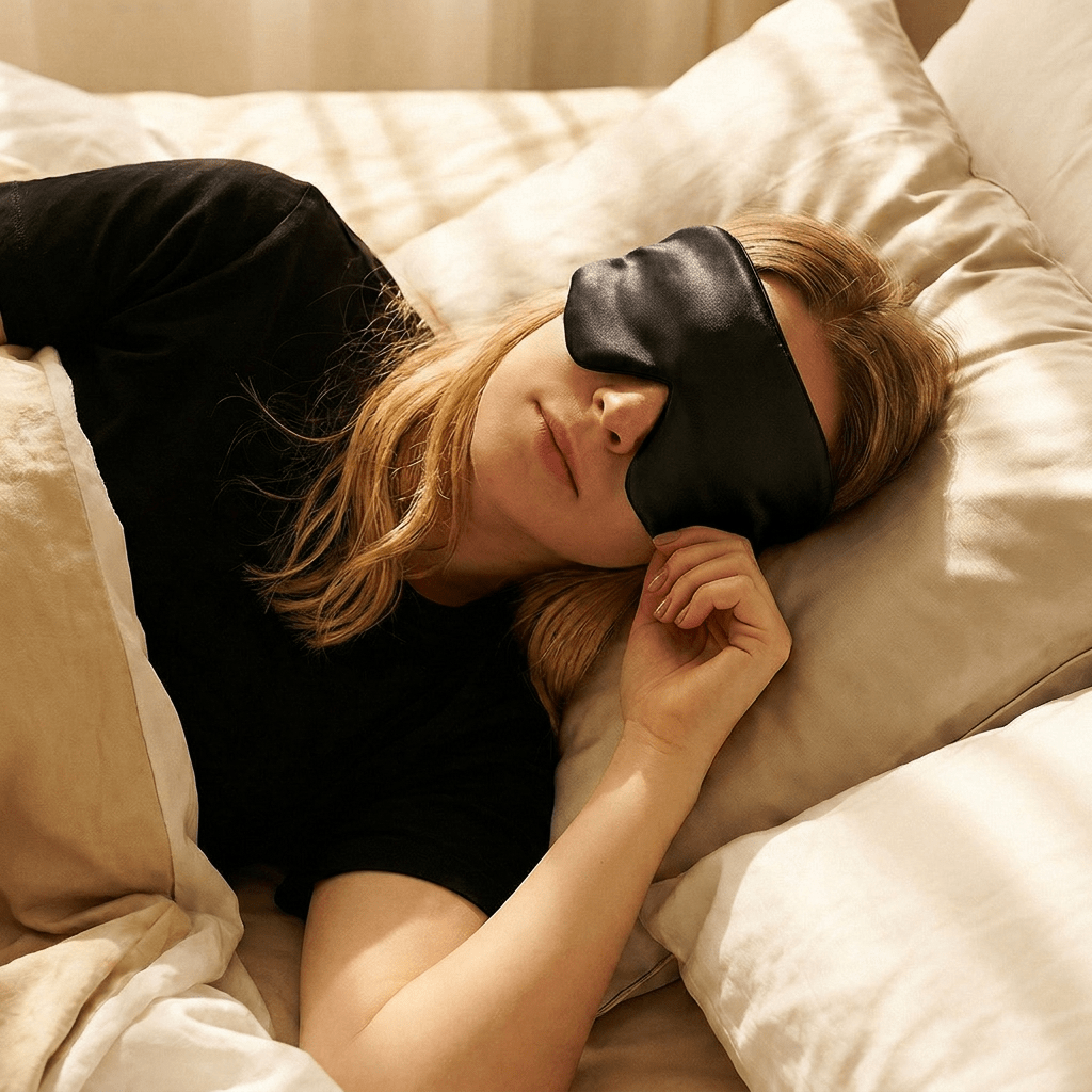 iGlow Sovemaske, Svart - iGlow.no