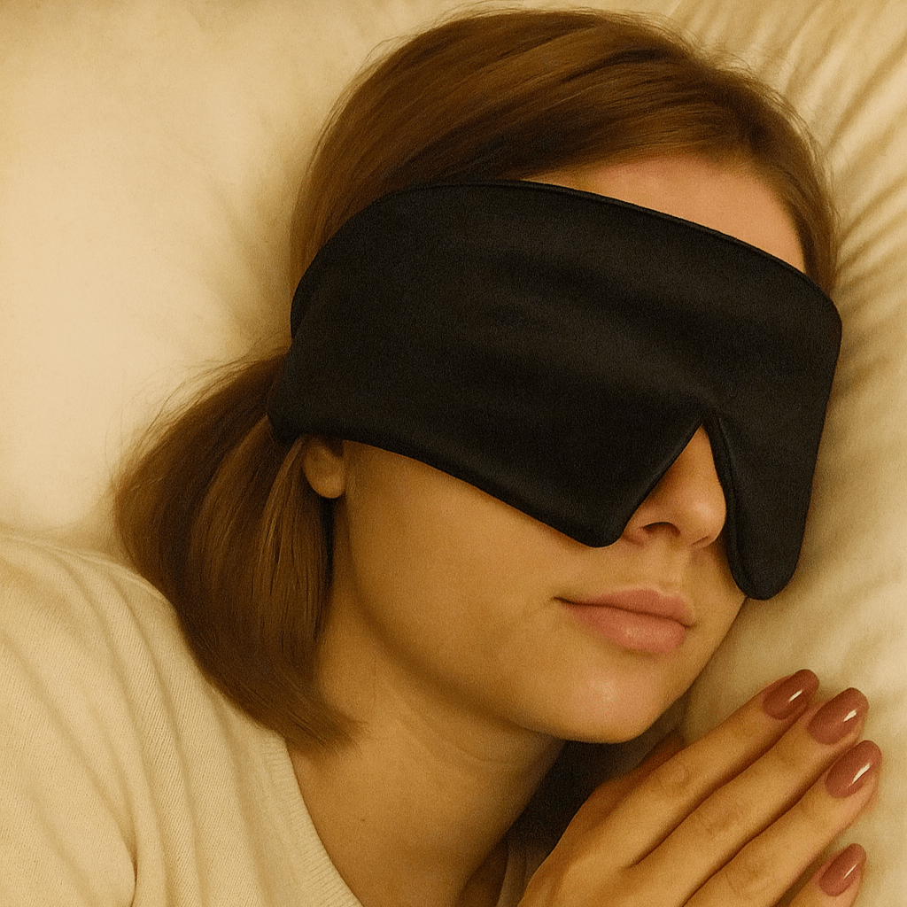 iGlow Sovemaske, Svart - iGlow.no