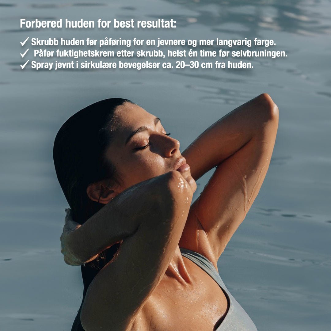 Jet Set Sun - Self Tanning Mist, Travel size 50 ml - iGlow.no