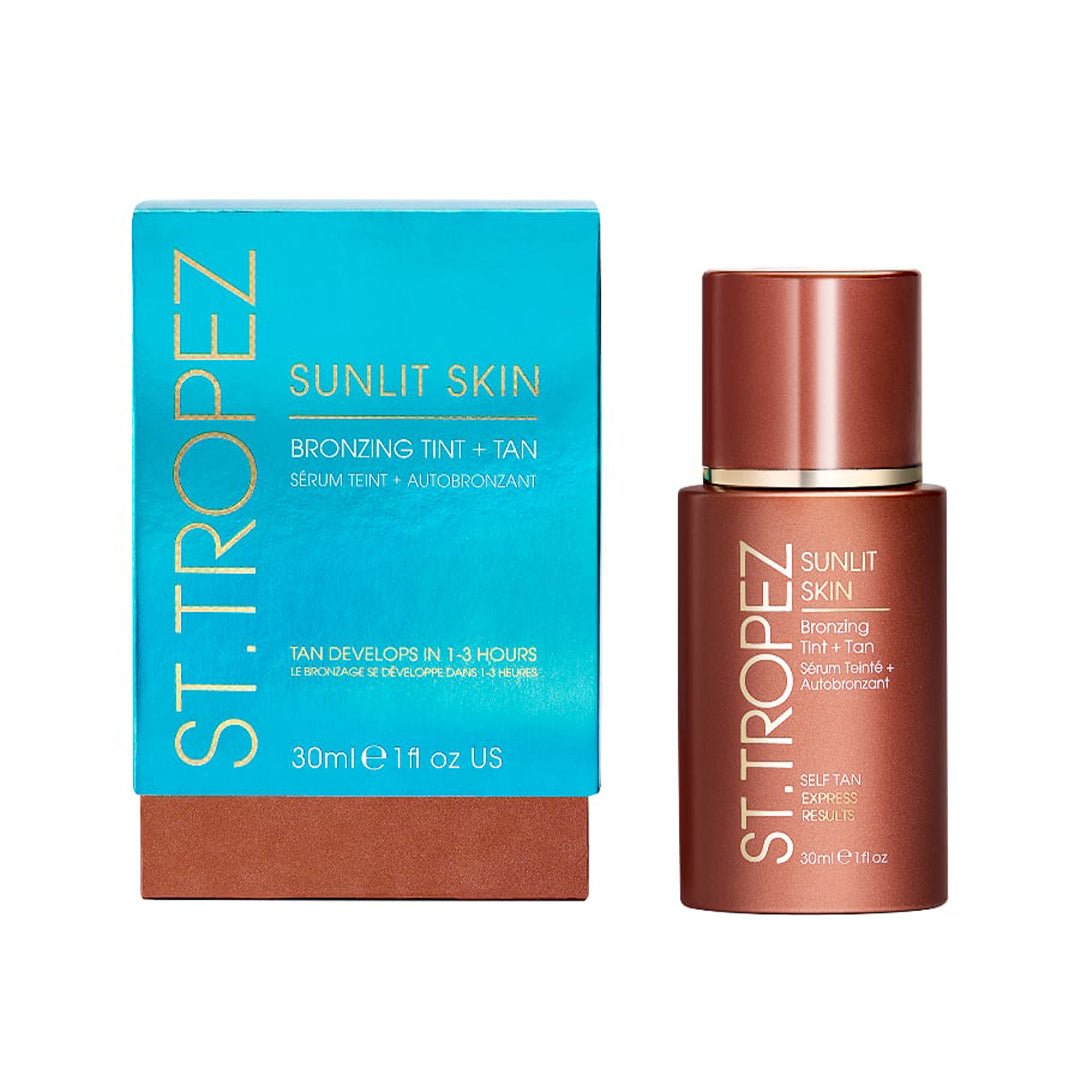 St. Tropez - Sunlit Skin Bronzing Tint + Tan, 30ml - iGlow.no