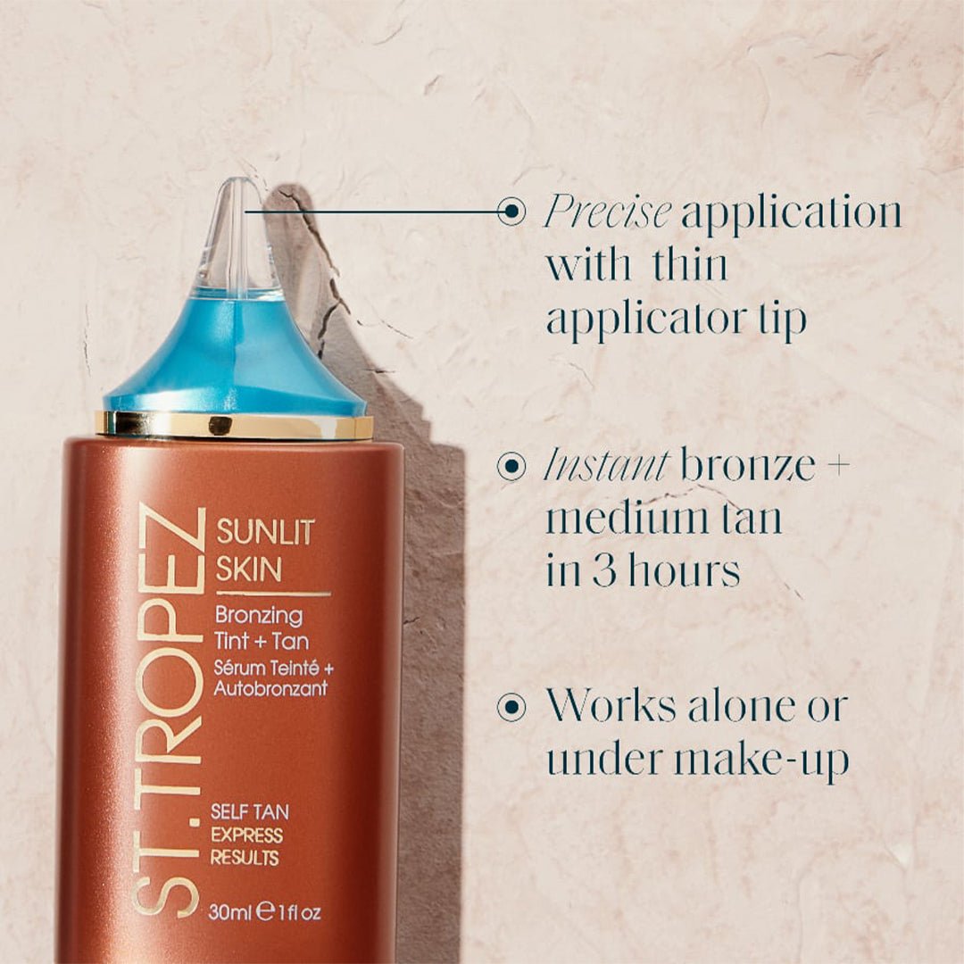 St. Tropez - Sunlit Skin Bronzing Tint + Tan, 30ml - iGlow.no