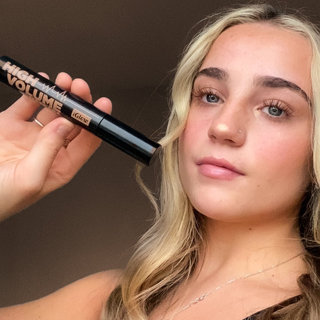 Vippeserum & High Volume Mascara Kit - Brown - iGlow.no