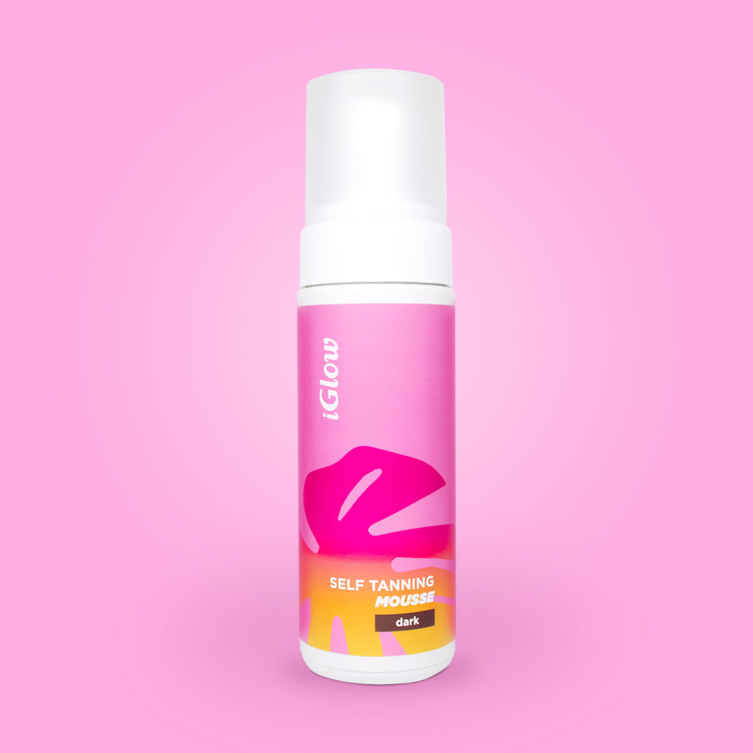 iGlow Self-Tanning Mousse - Dark Selvbruning