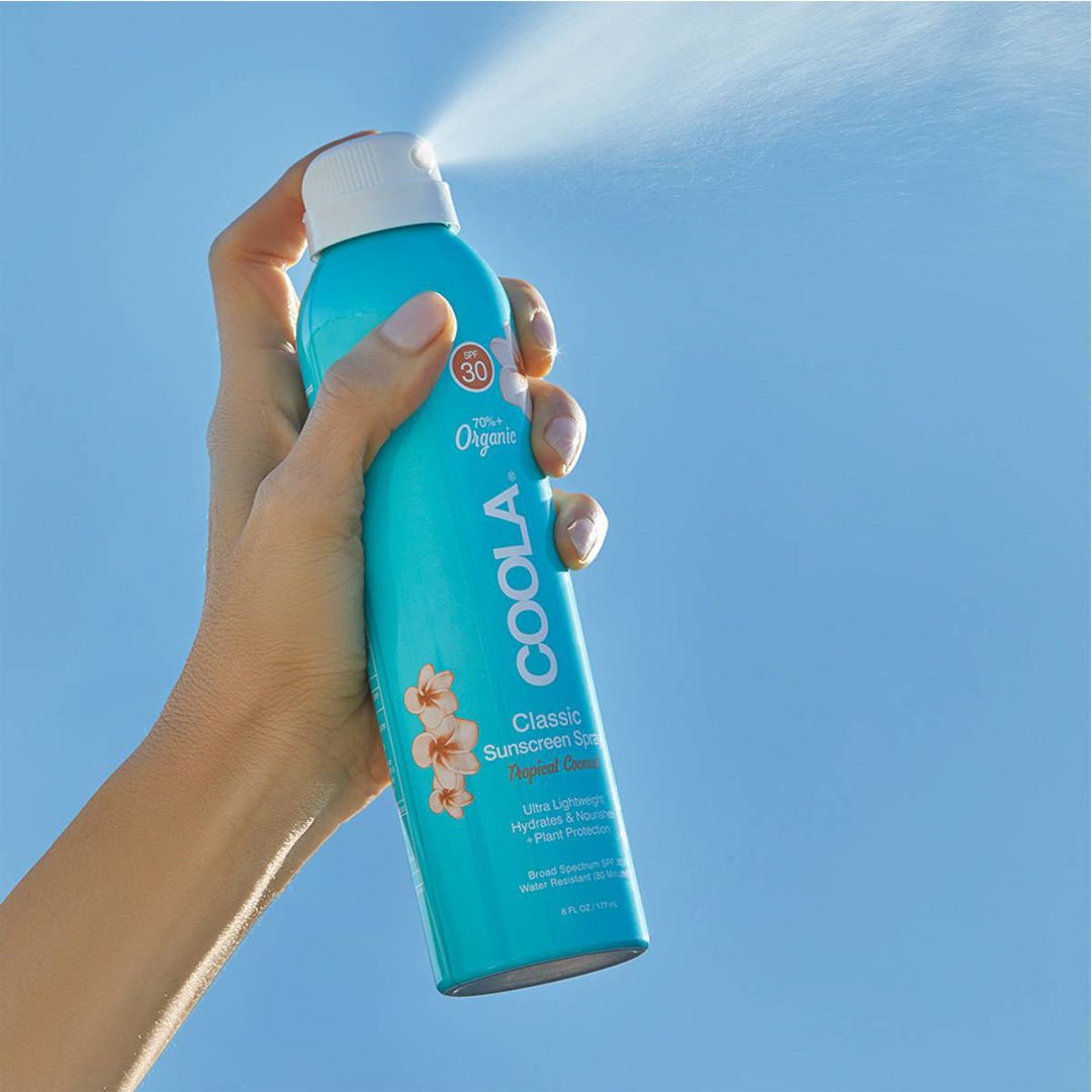 Coola - Classic Sunscreen Spray SPF 30 - Tropical Coconut, 177 ml - iGlow.no