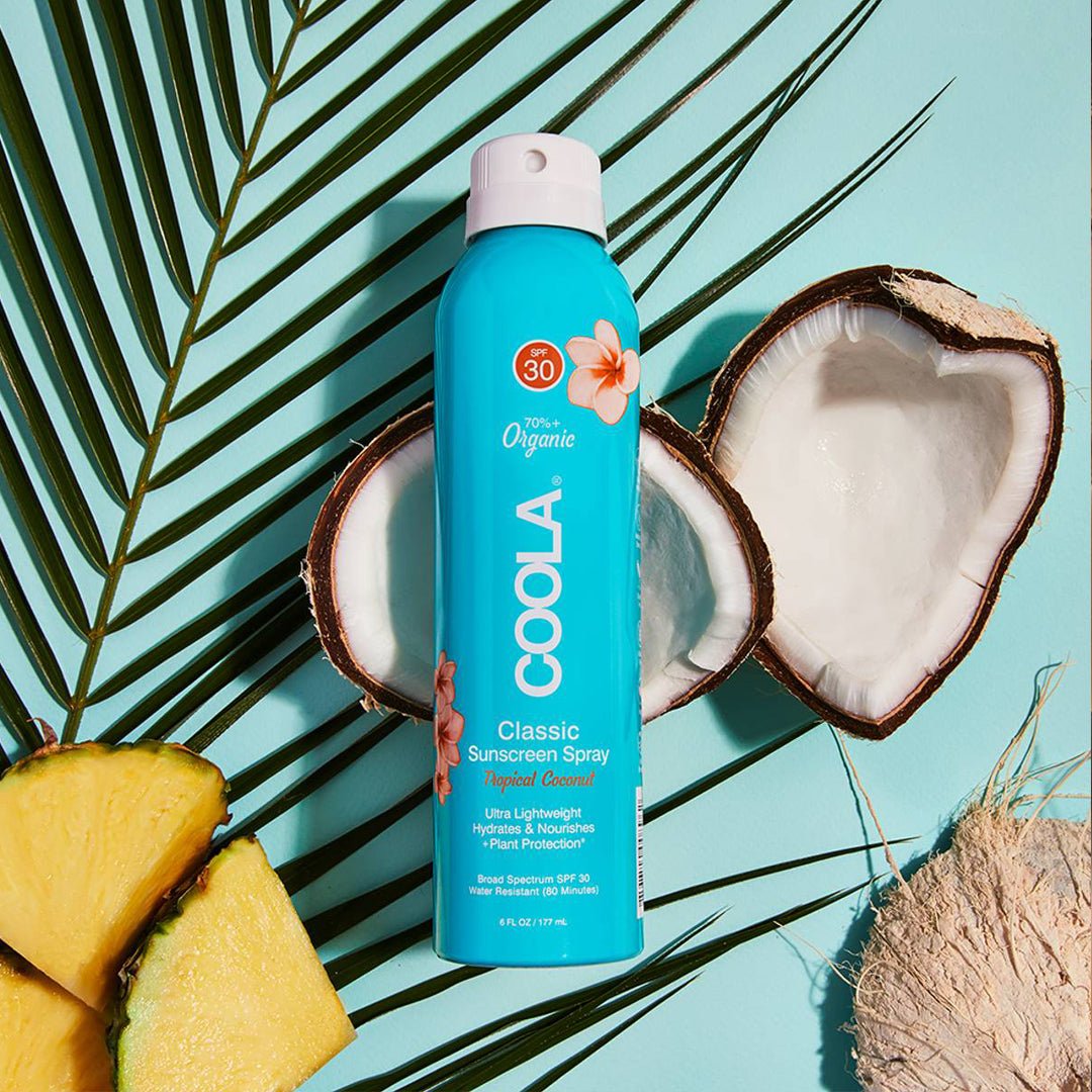 Coola - Classic Sunscreen Spray SPF 30 - Tropical Coconut, 177 ml - iGlow.no