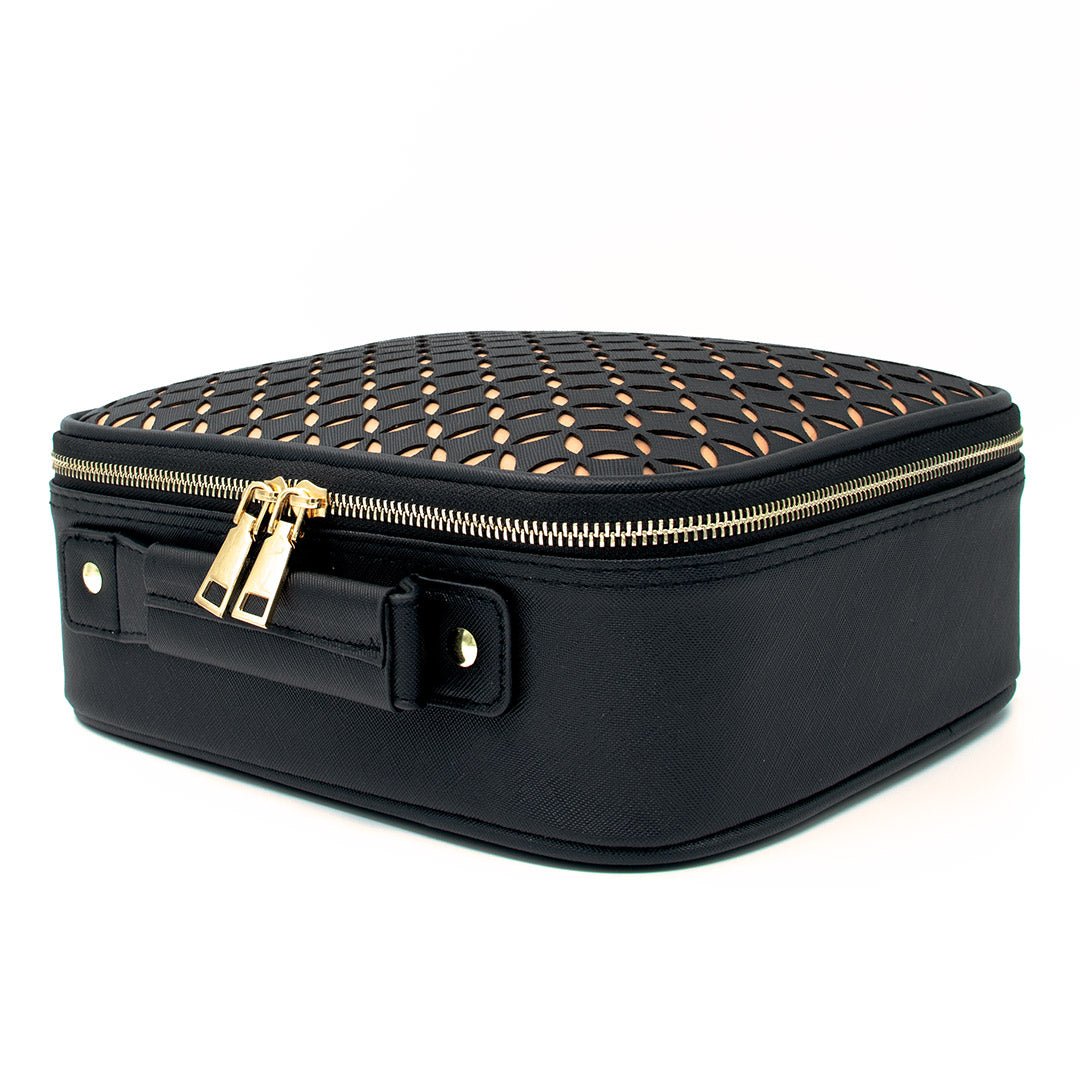 iGlow Big Cosmetic Bag - Sminkeveske, sort (black) - iGlow.no