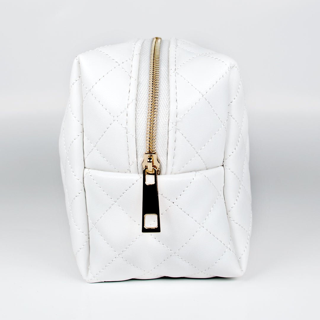 iGlow Cosmetic Bag - Sminkeveske, hvit (white) - iGlow.no