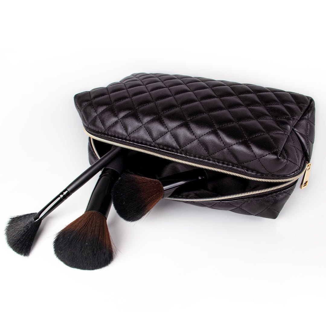 iGlow Cosmetic Bag - Sminkeveske, sort (black) - iGlow.no