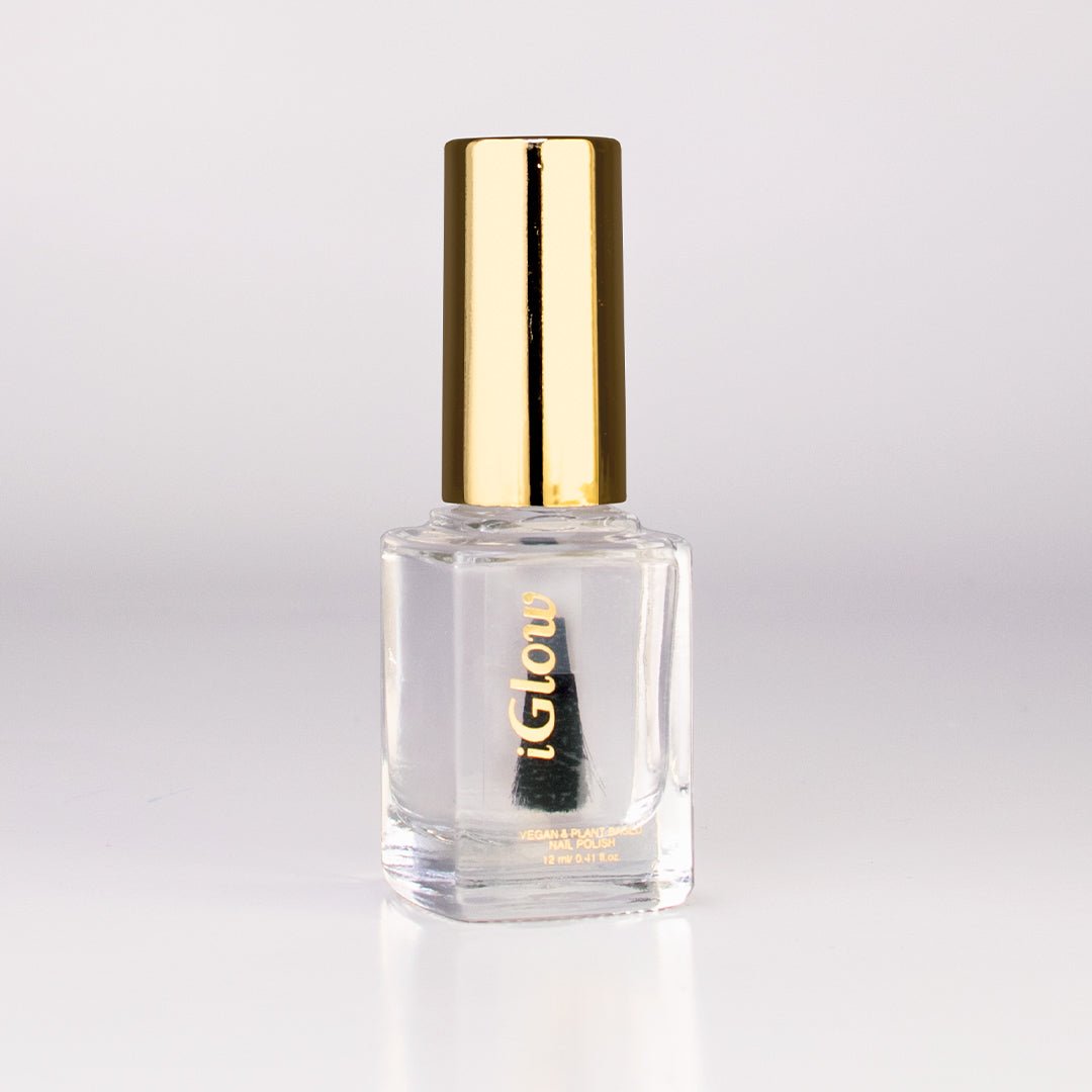 iGlow Neglelakk - Clear Topcoat (Overlakk) - iGlow.no