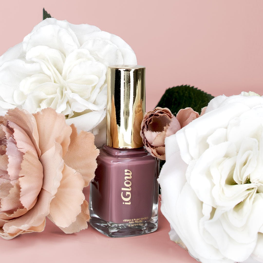 iGlow Neglelakk - Dusky Rose (Pudderrosa) - iGlow.no