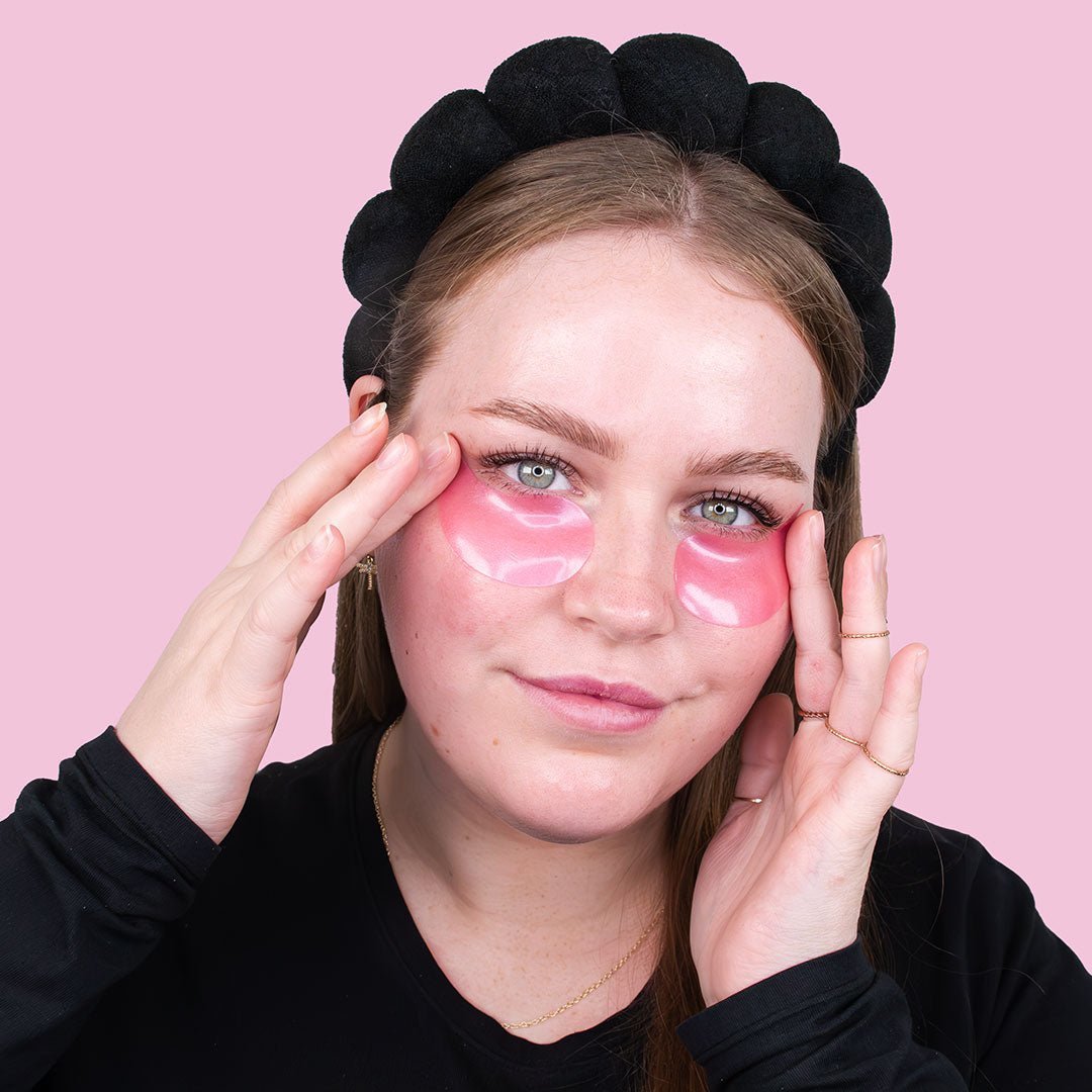 iGlow Refreshing Raspberry Eye Patches - Øyemaske - Duo Pack - iGlow.no