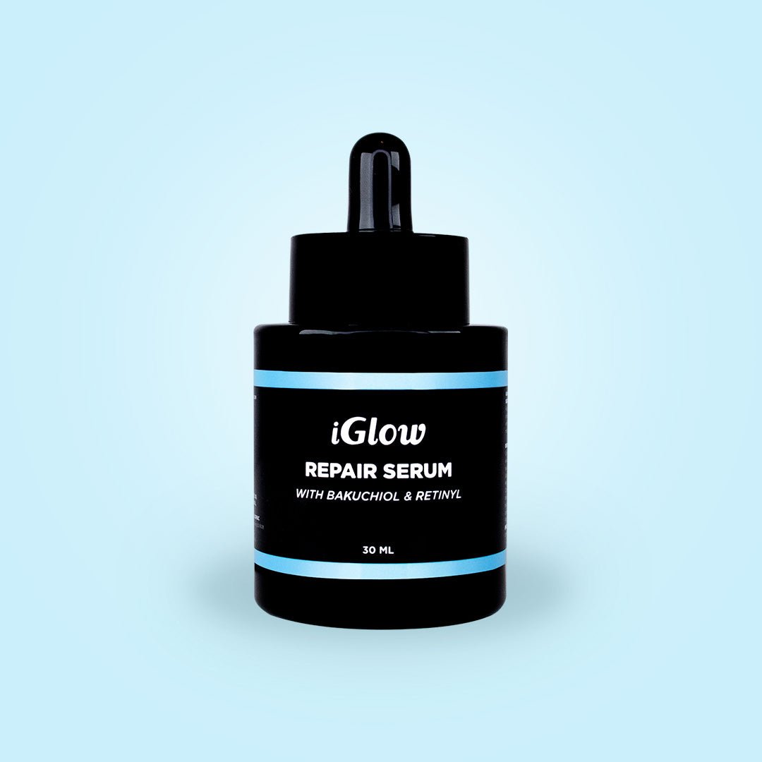 iGlow Repair Serum (with Bakuchiol) - Ansiktsserum, 30 ml - iGlow.no