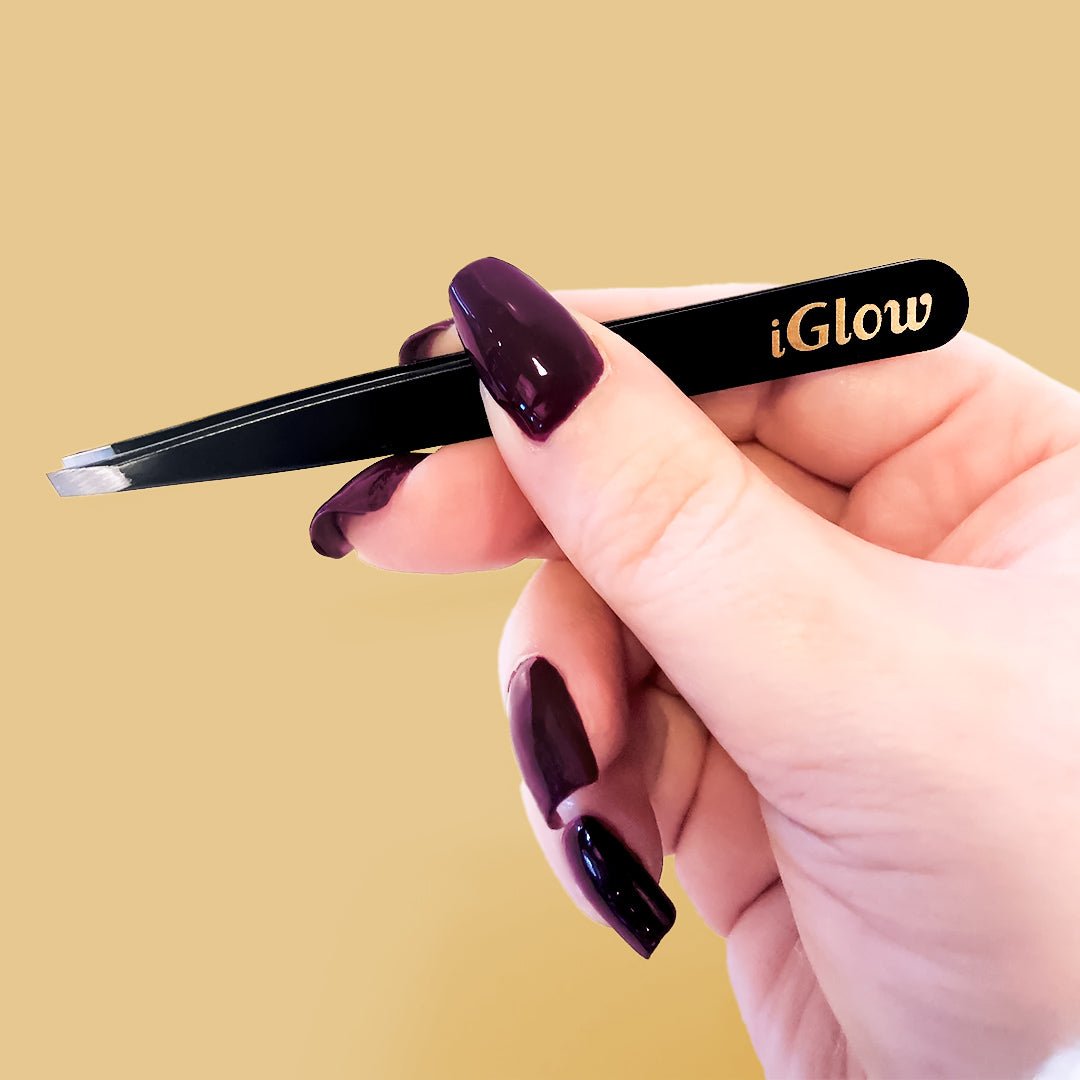 iGlow Slanted Tweezer - Pinsett - iGlow.no