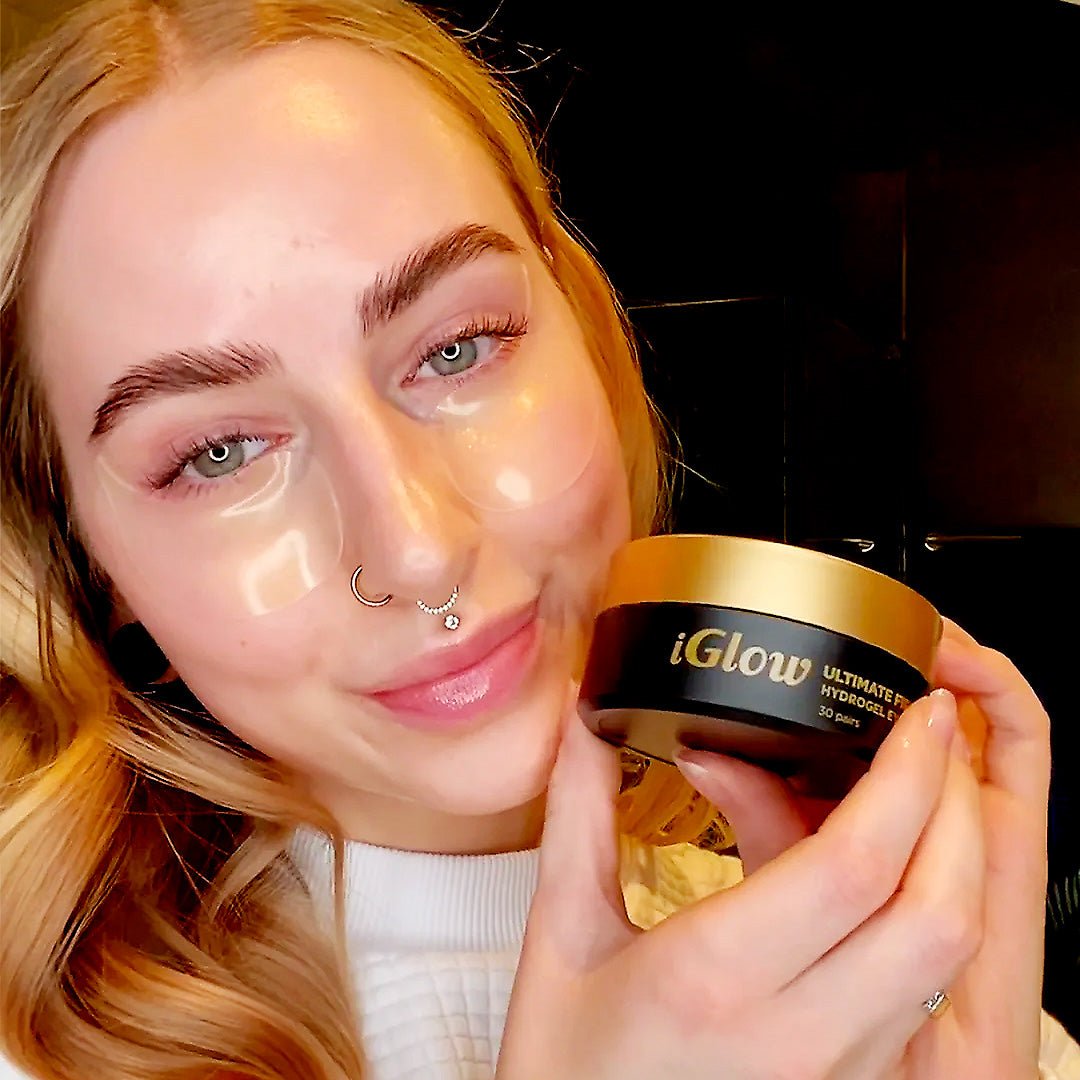 iGlow Ultimate Firming - Hydrogel Eye Patches - Øyemaske - iGlow.no