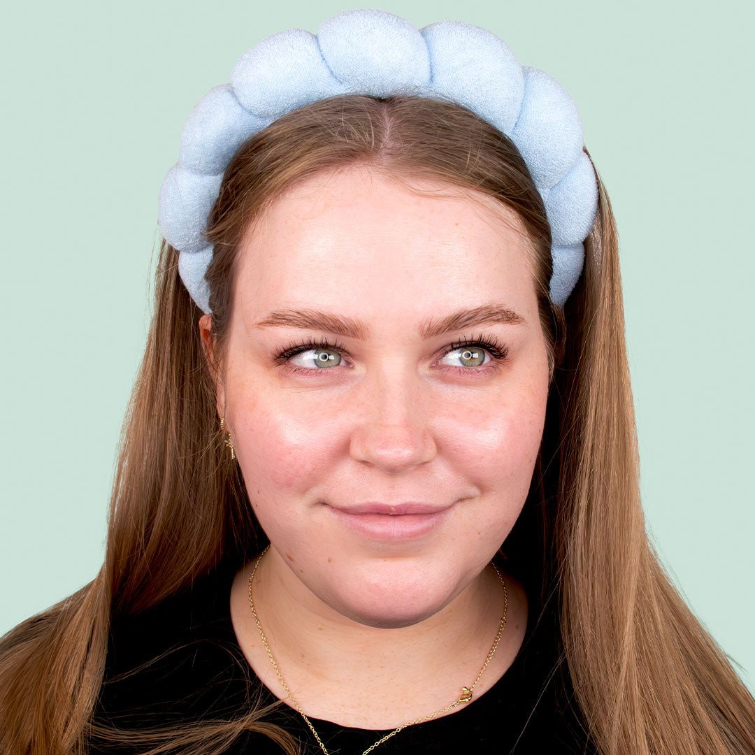 Spa Headband - Hårbøyle, Blå - iGlow.no