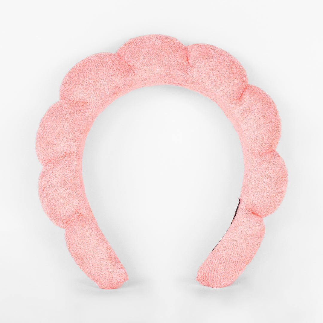 Spa Headband - Hårbøyle, Rosa - iGlow.no