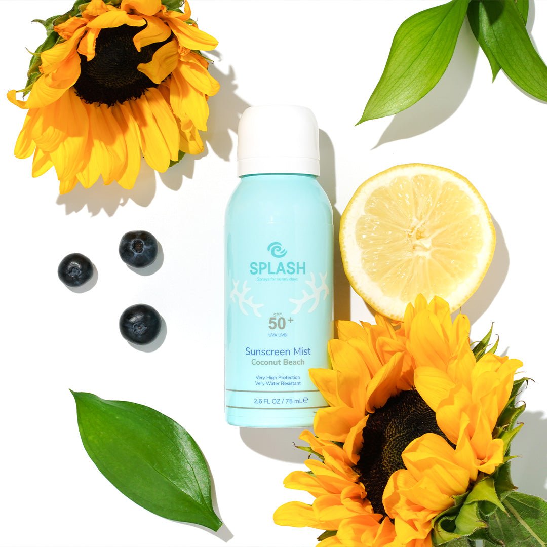 Splash Sunscreen Mist - Coconut Beach, SPF 50, 75ml - iGlow.no