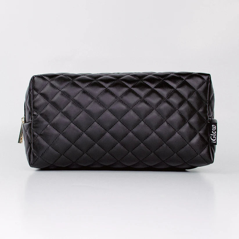 iGlow Lash Maximizer & iGlow Cosmetic Bag, Black