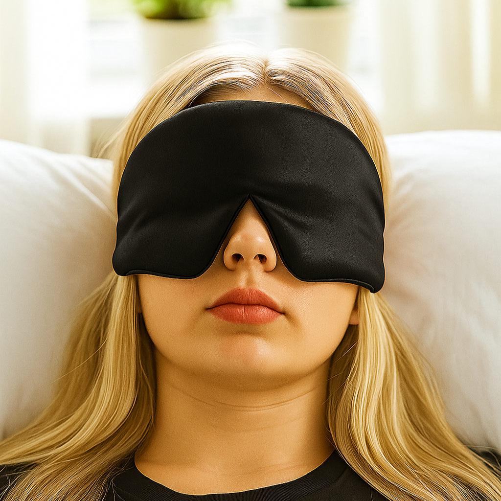 iGlow Sovemaske, Svart