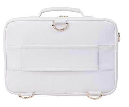 iGlow Big Cosmetic Bag XL - Sminkeveske, Hvit