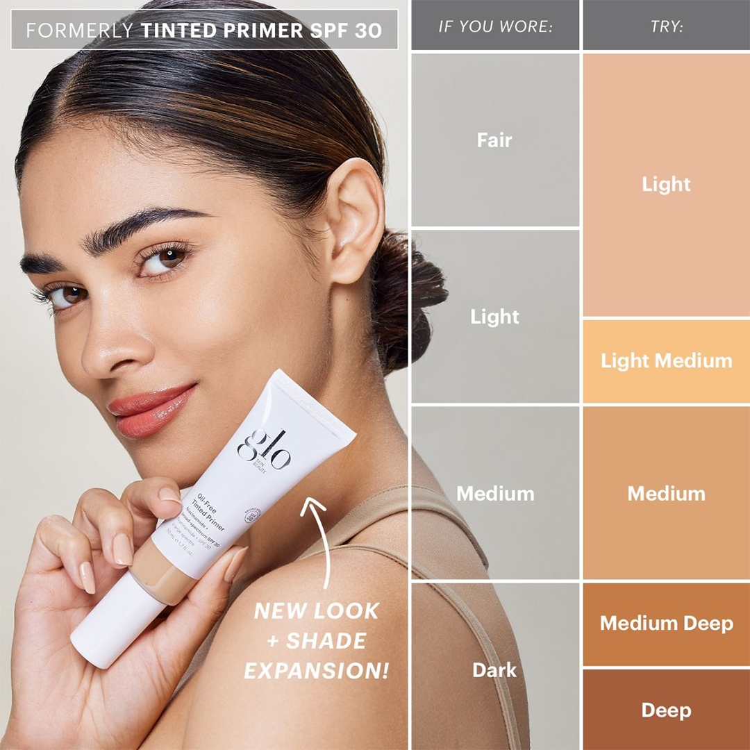 glo Skin Beauty - Oil-Free Tinted Primer, Light Medium 30ml