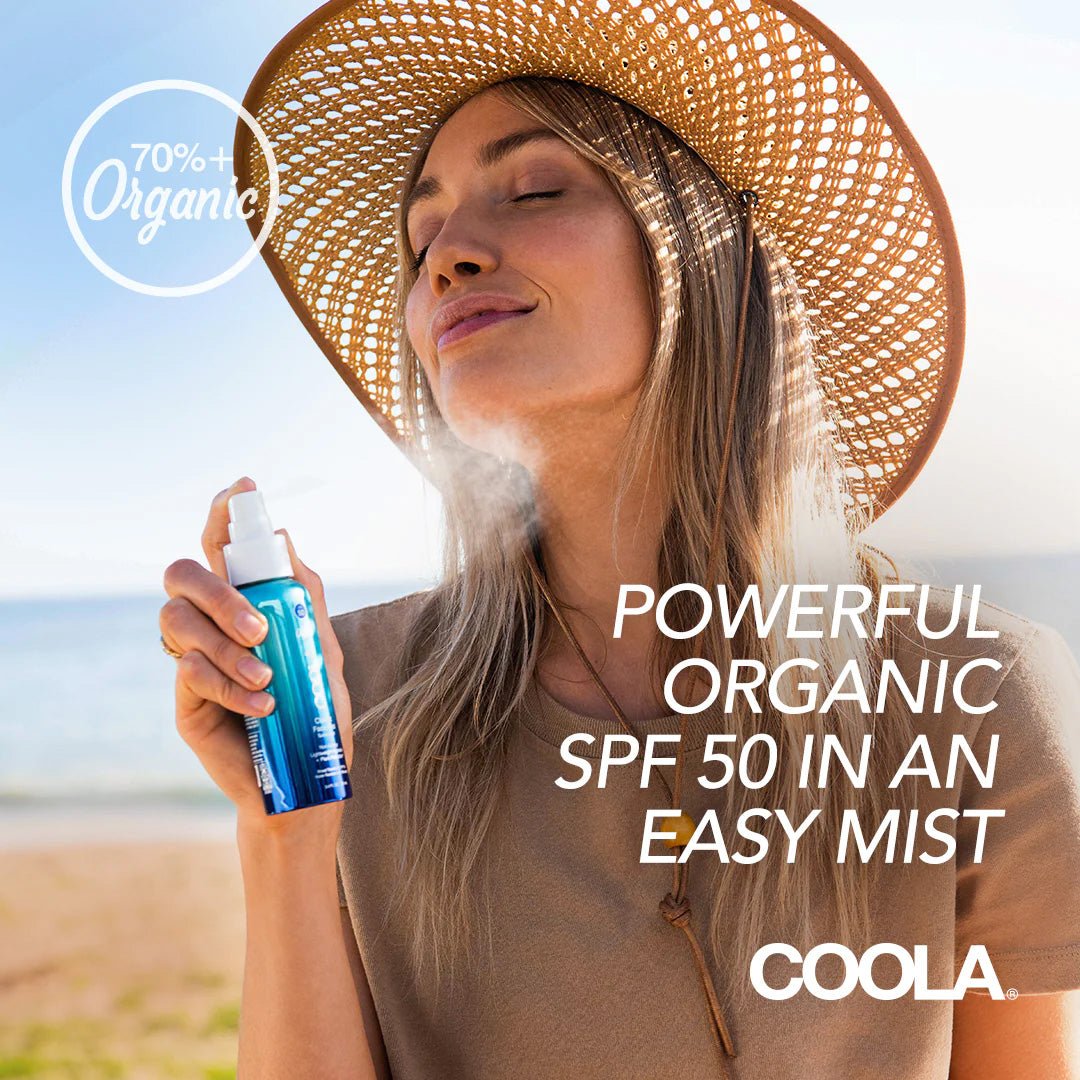 Coola - Classic Face Sunscreen Mist SPF 50, 100ml - iGlow.no