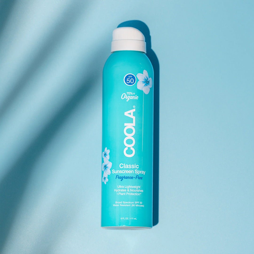 Coola - Classic Sunscreen Spray SPF 50 - Unscented, 177ml - iGlow.no