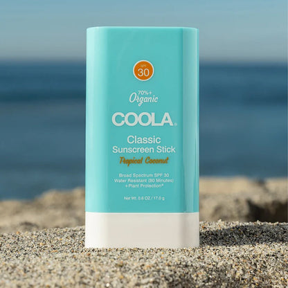 Coola - Clear Sunscreen Stick, Tropical Coconut - iGlow.no