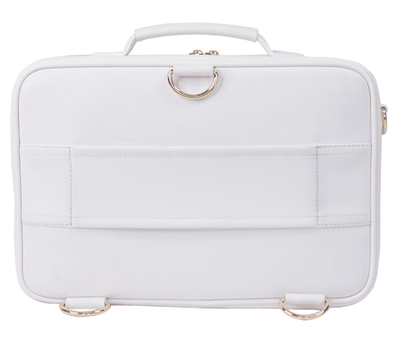 iGlow Big Cosmetic Bag XL - Sminkeveske, Hvit - iGlow.no